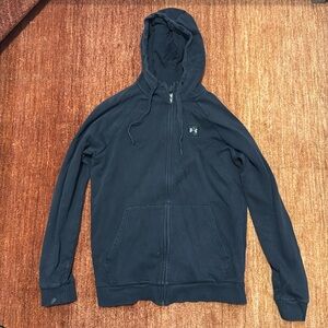 Under Armour Men’s Black Zip-up Hoodie Medium
